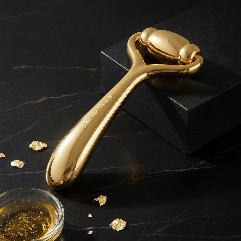 Luxury Facial Massager Gold